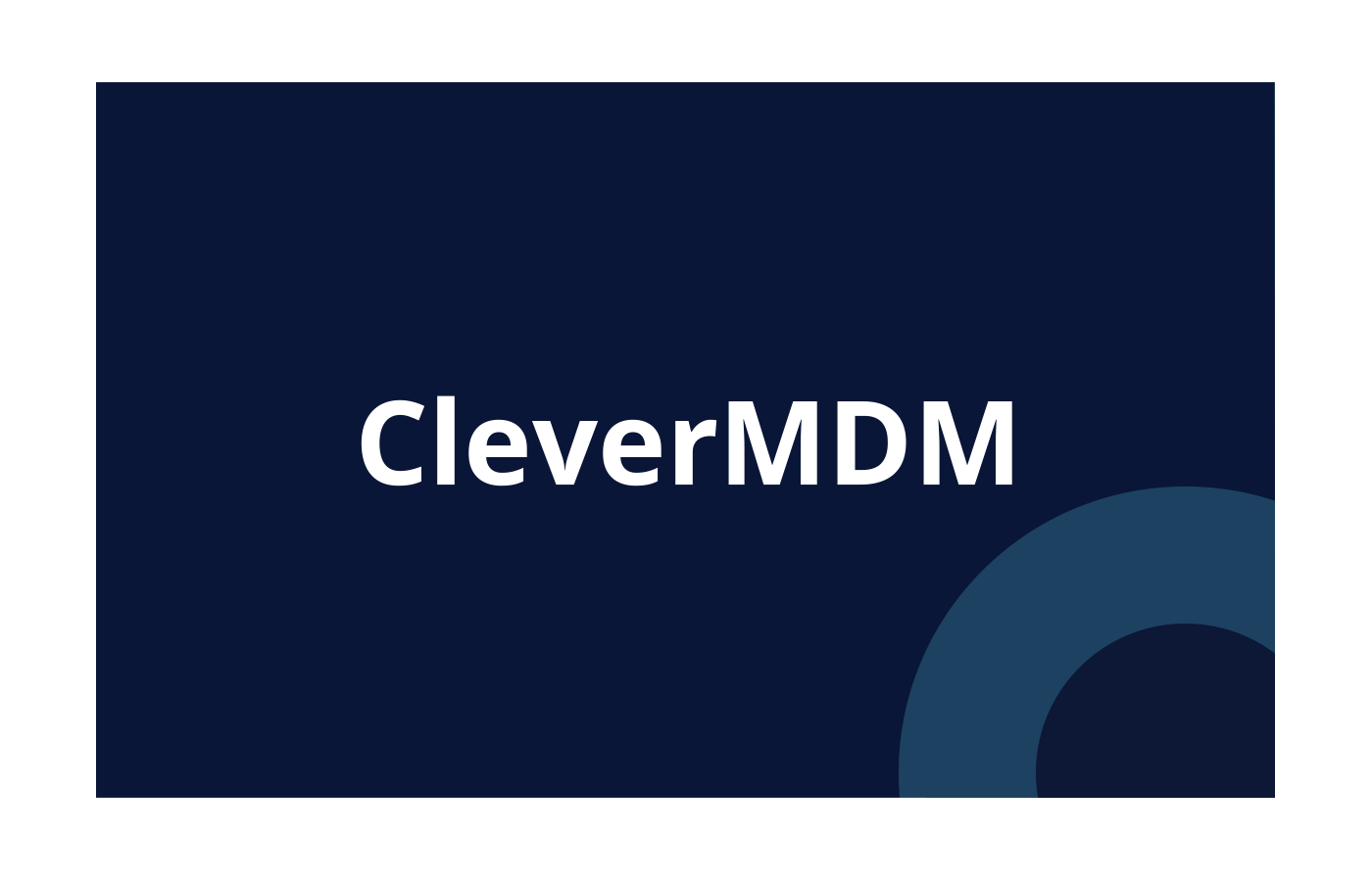 Clevertouch CleverMDM